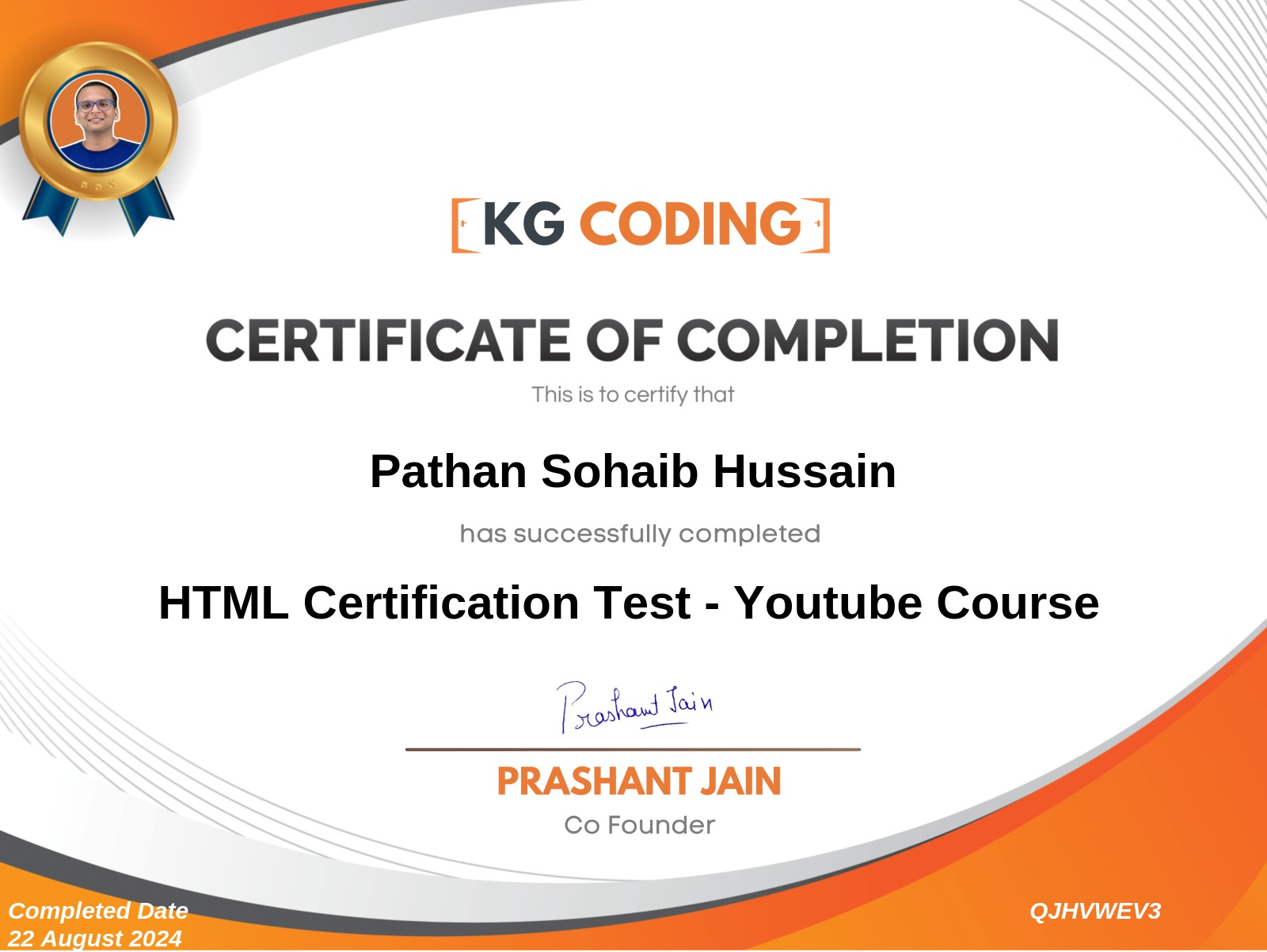 Certificate 10