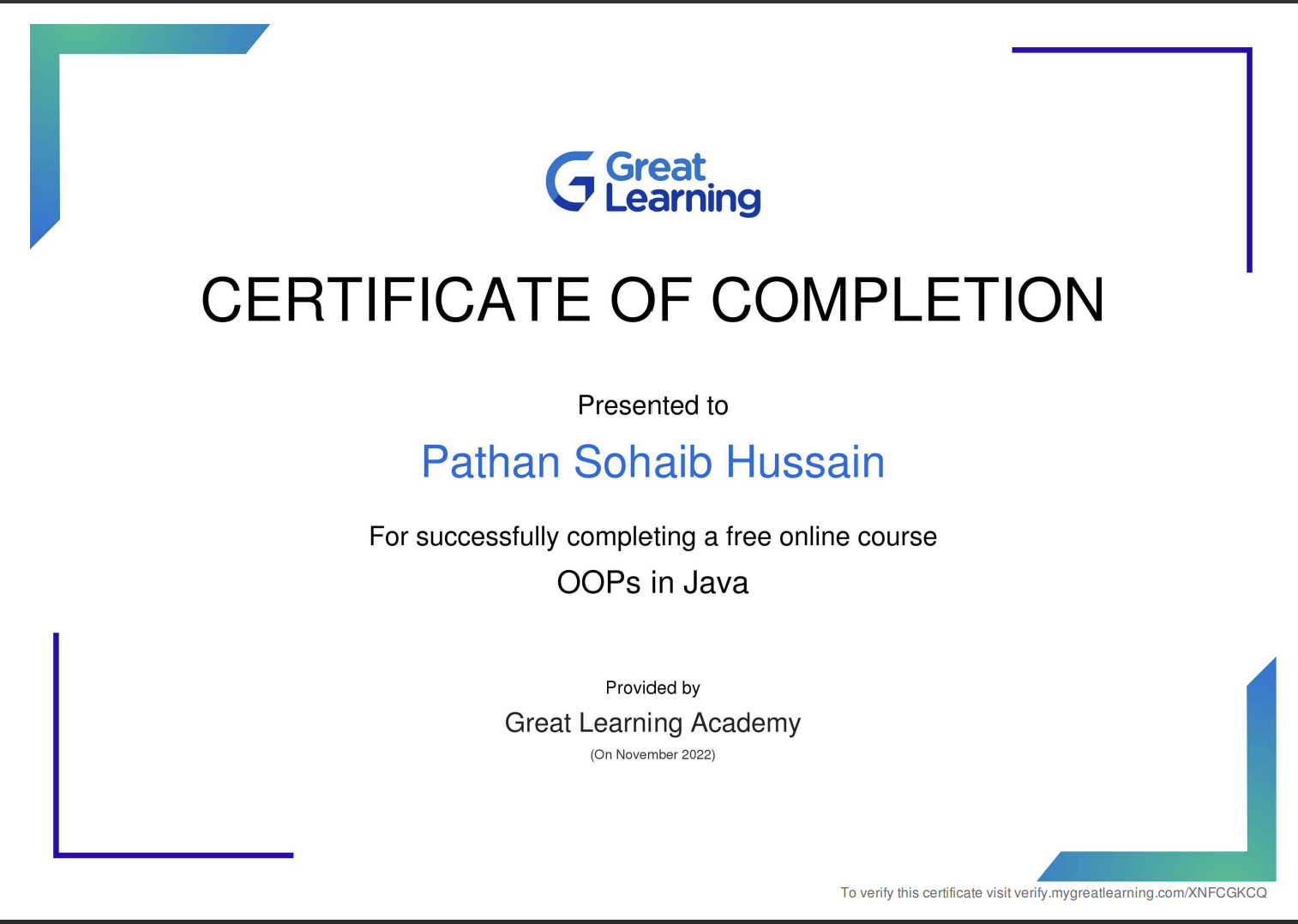 Certificate 5